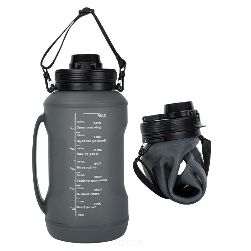 Portable Collapsible 2L Water Bottle